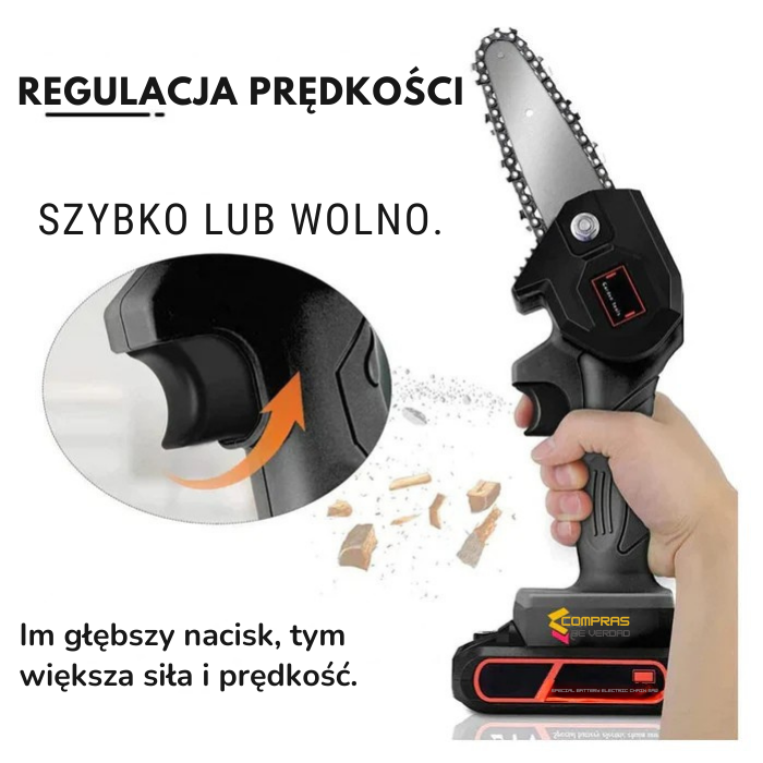 Mini Pilarka Łańcuchowa Przenośna - OSTATNIE SZTUKI W MAGAZYNIE - Zapłać przy odbiorze!