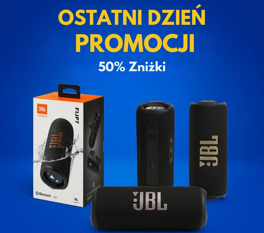 JBL Flip 7 – Najbardziej uwielbiany głośnik audio, teraz z 50% zniżką i darmową dostawą!