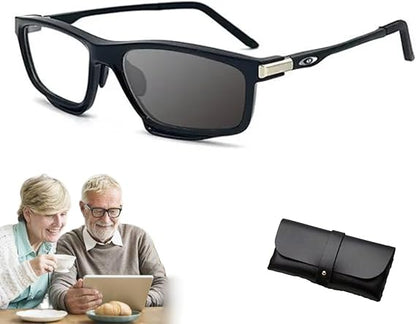 2 fotochromowe okulary progresywne + gratisy w zestawie